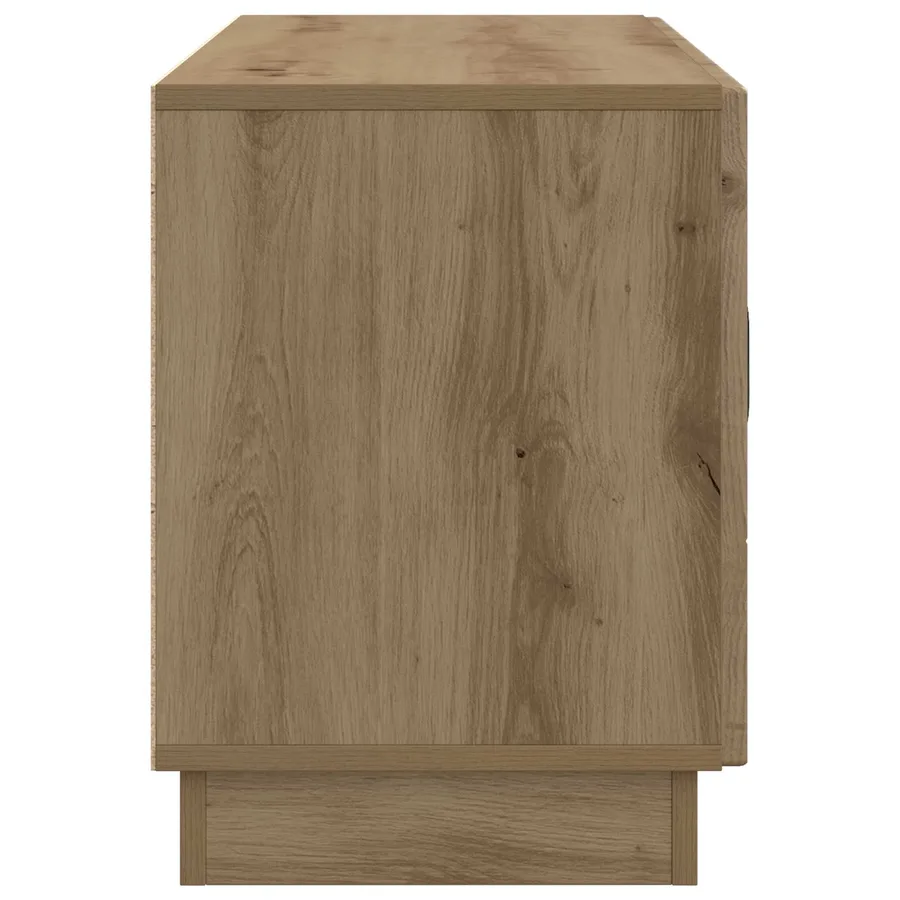 Meuble TV 99 x 34,5 x 47 cm Chêne artisanal Bois d'ingénierie - 7