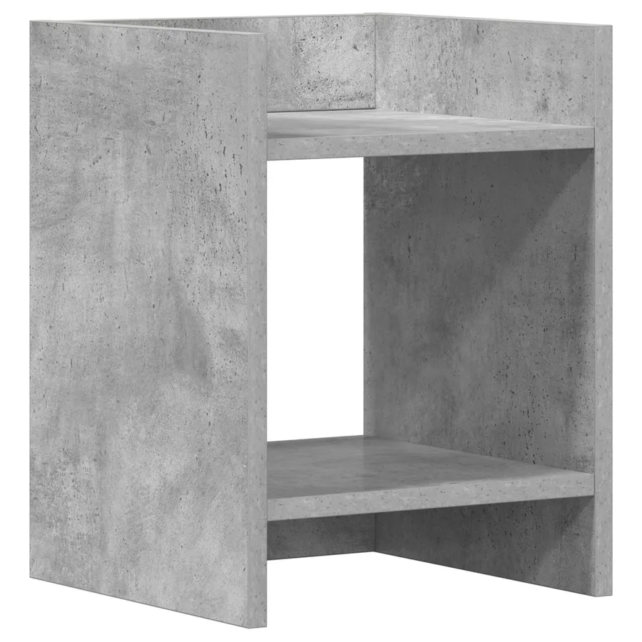 Support de Plante 2 pc Gris Béton 30 x 30 x 40 cm - 5