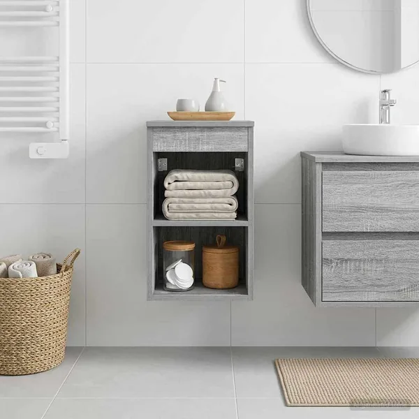 Meuble de Salle de Bain In-between Sonoma gris 30 x 35 x 50 cm