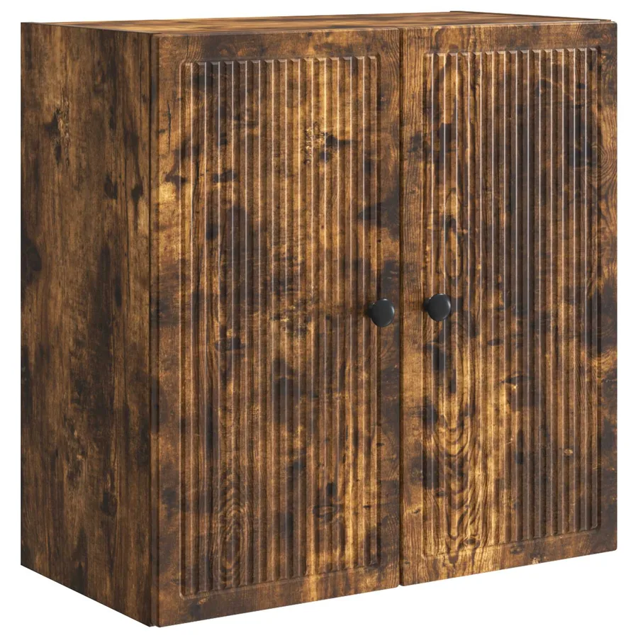 Armoire Murale Chêne fumé 59 x 31 x 60 cm Bois d'ingénierie - 2