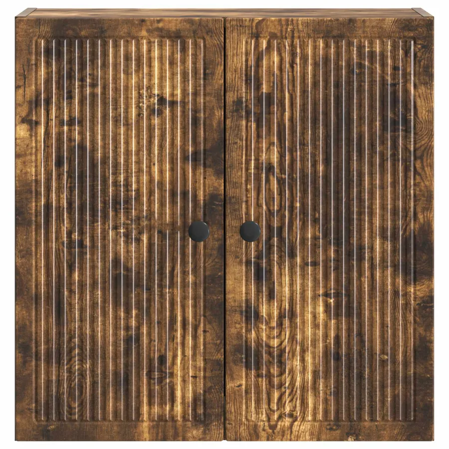 Armoire Murale Chêne fumé 59 x 31 x 60 cm Bois d'ingénierie - 4