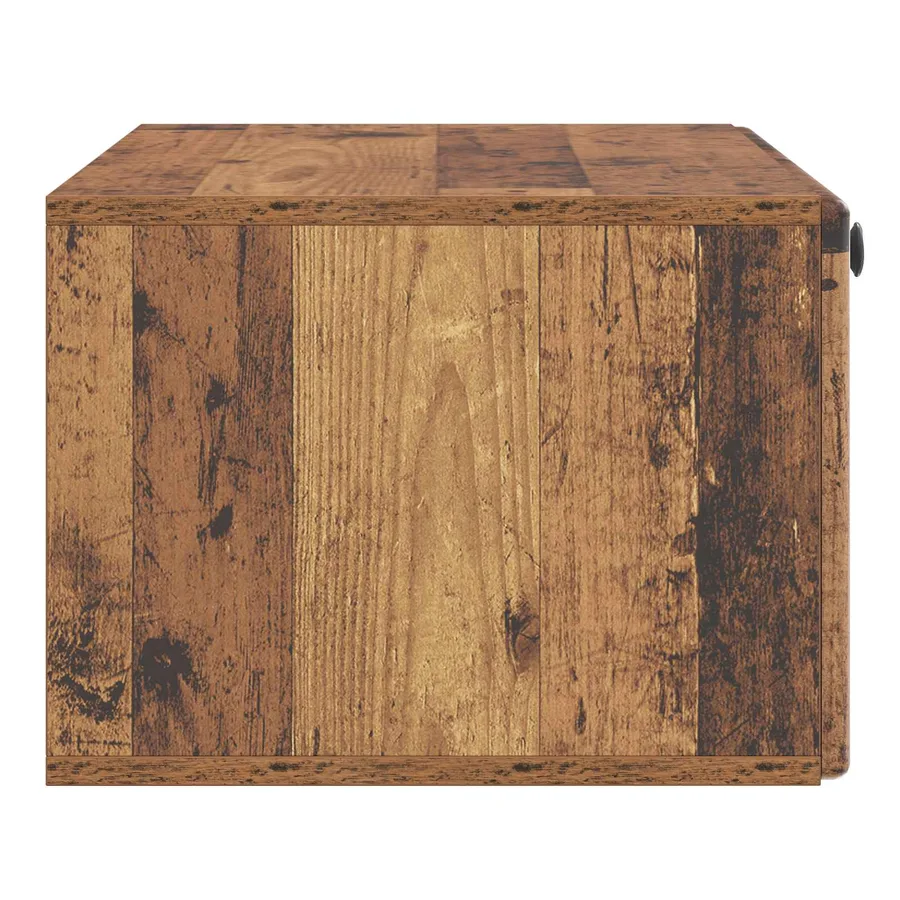 Meuble TV mural 78,5 x 41 x 30 cm Bois ancien Bois d'ingénierie - 7