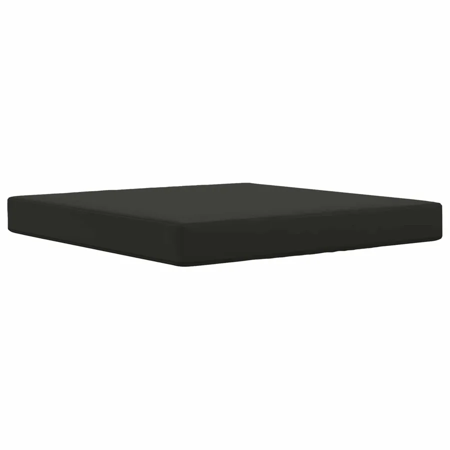 Coussin de canapé d'extérieur 2 pcs Noir Polyester - 4