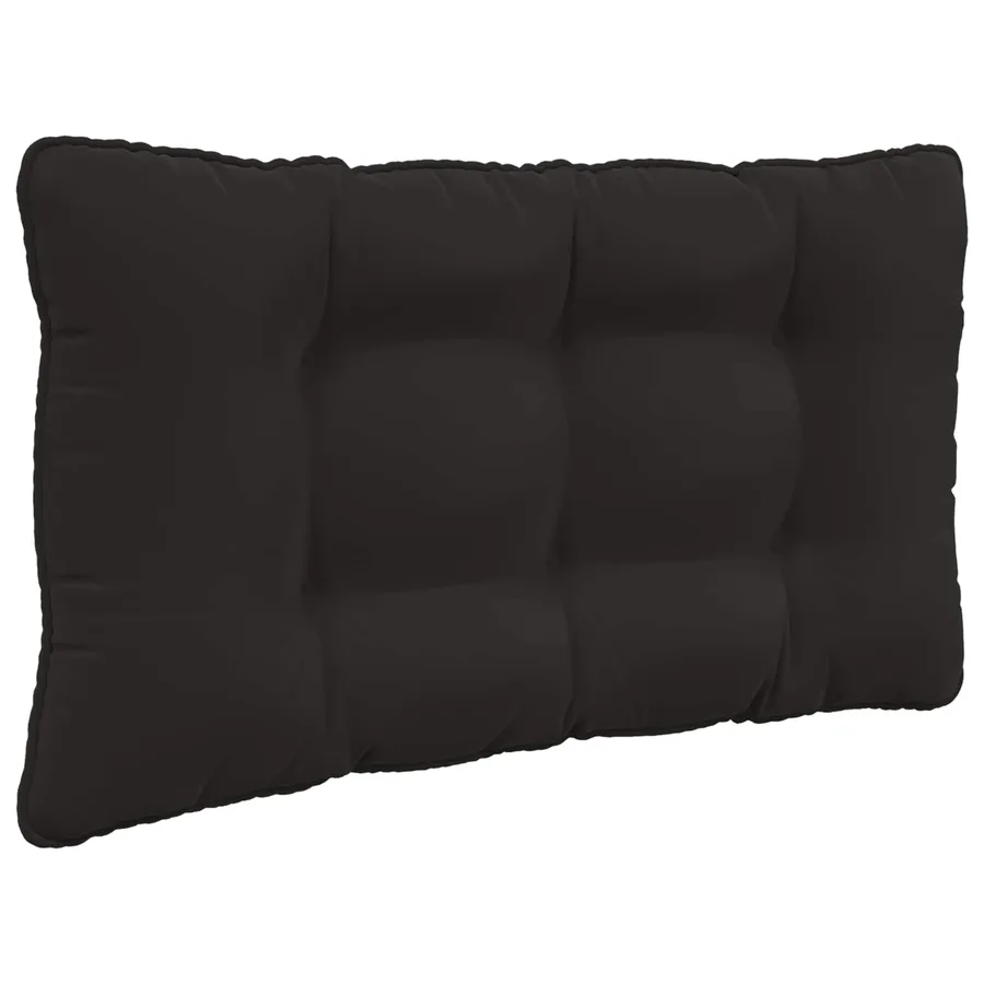 Coussin de canapé d'extérieur Polyester Noir 80 x 68,5 x 8 cm - 5