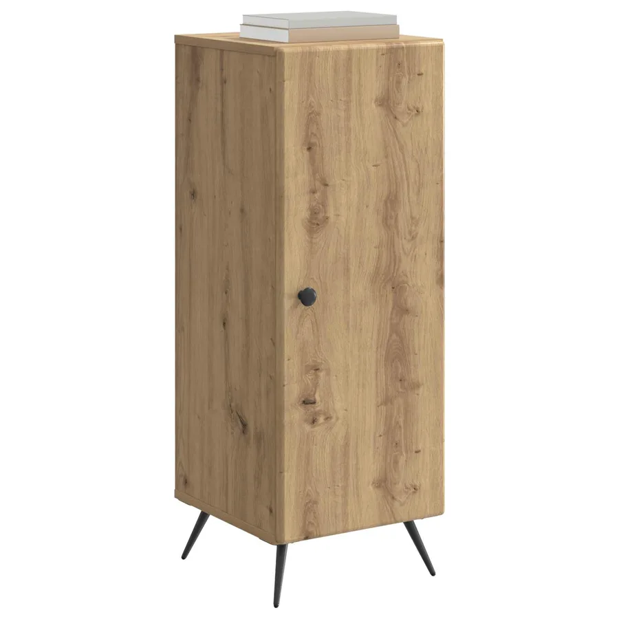 Buffet Chêne artisanal 33 x 34,5 x 90 cm Bois d'ingénierie - 3