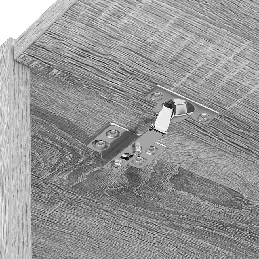 Armoire pour machine à laver Gris Sonoma 67,5 x 68 x 200 cm - 9