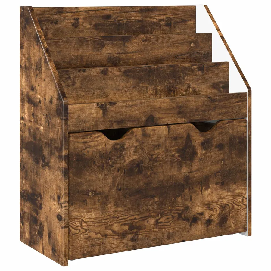 Bibliothèque pour enfants Chêne fumé 60 x 29,5 x 69 cm - 2