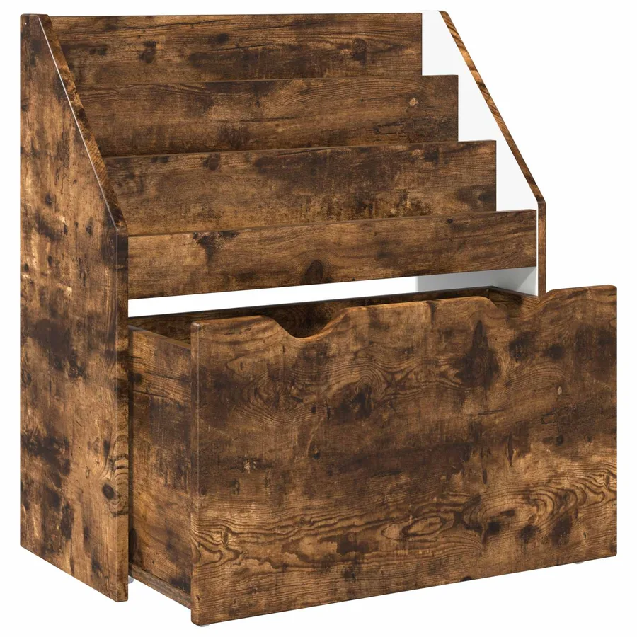 Bibliothèque pour enfants Chêne fumé 60 x 29,5 x 69 cm - 6