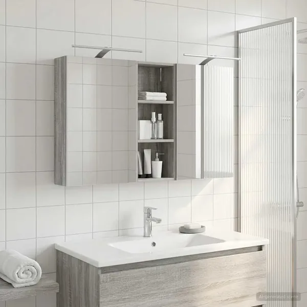 Ensemble de Meubles de Salle de Bain 3 pcs 130 x 14,5 x 70 cm