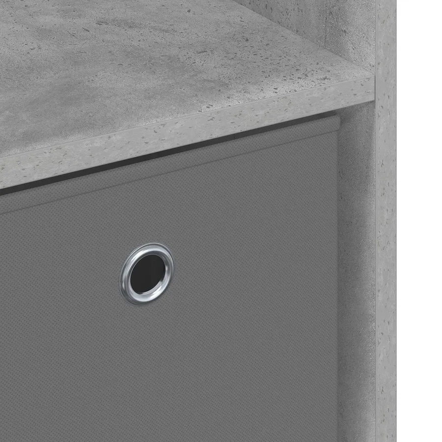 Buffet avec tiroir Gris béton 102 x 31 x 99,5 cm - 10