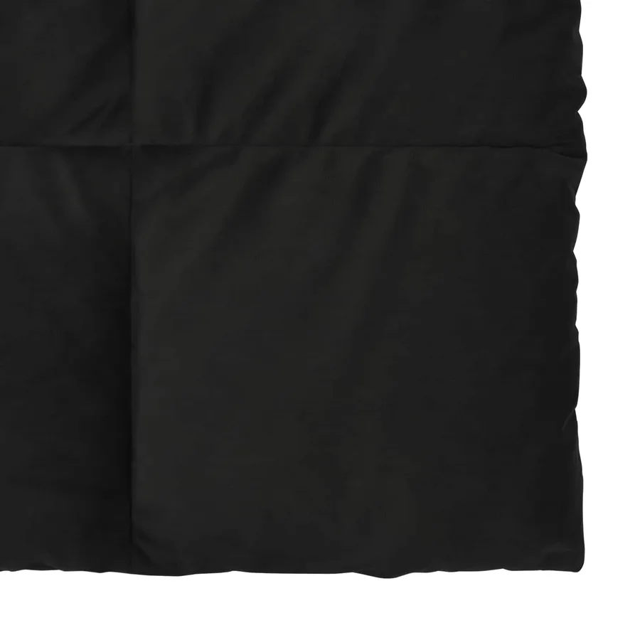 Duvet d'été simple Matelassé Noir 155 x 200 cm Microfibre - 6