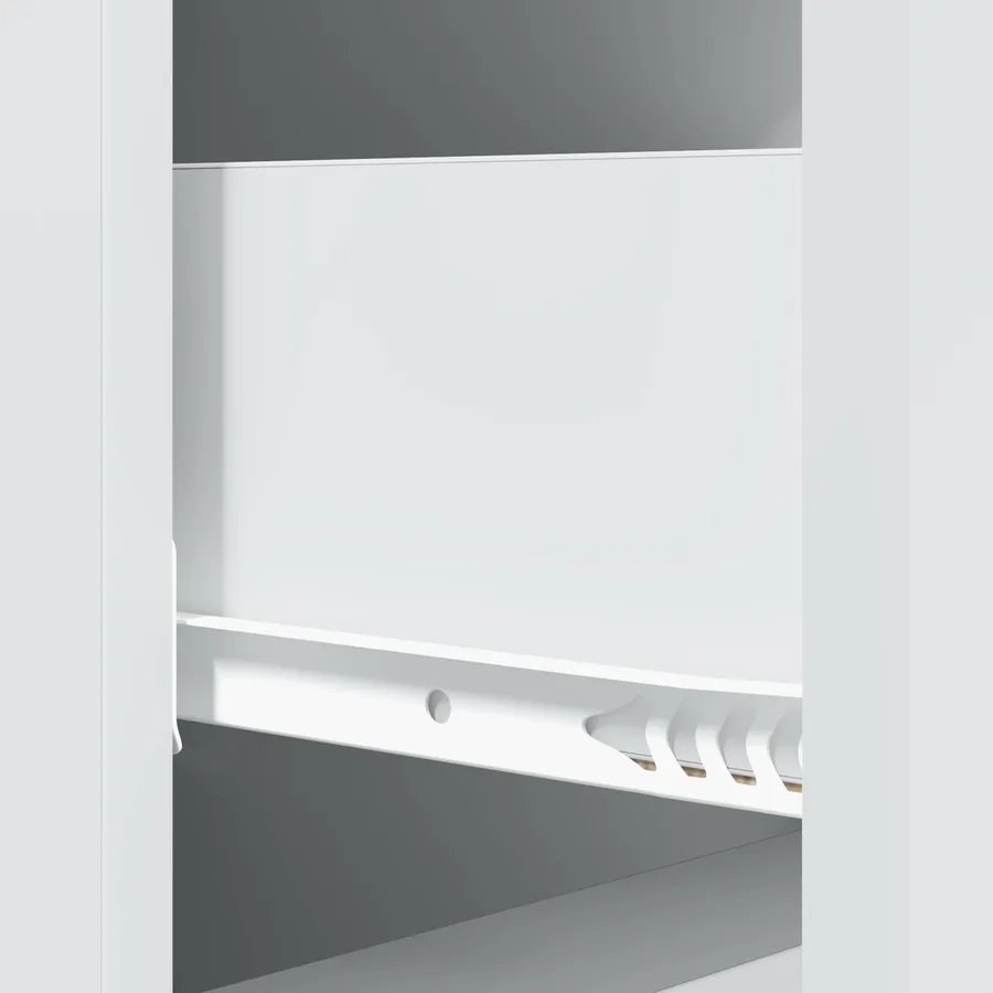 Armoire à tiroirs Blanc 33 x 34,5 x 90 cm Bois d'ingénierie - 8
