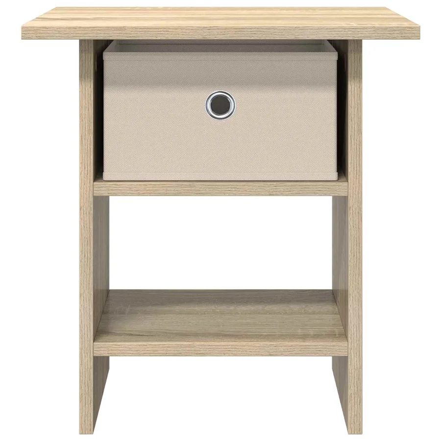 Table de chevet avec tiroir 2 pcs Chêne Sonoma 41 x 40 x 45 cm - 6