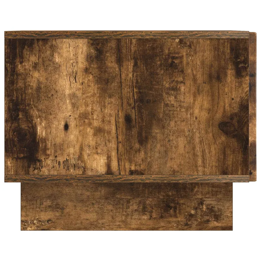 Table basse Chêne fumé 49 x 50 x 40 cm Bois d'ingénierie - 6