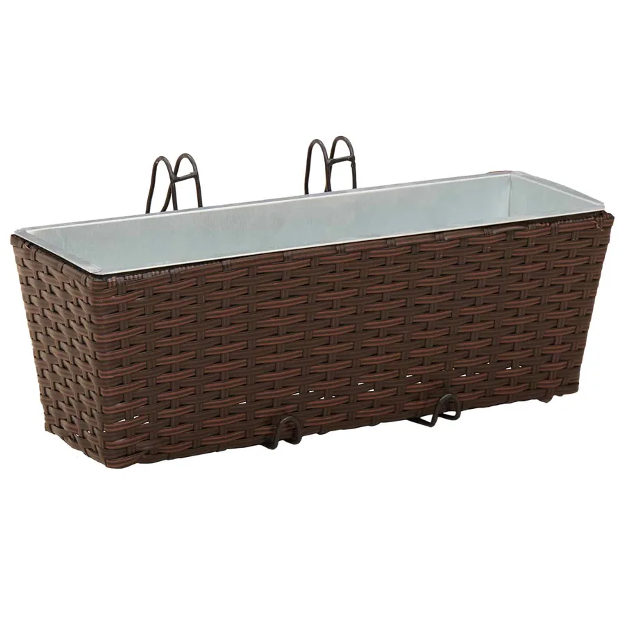 Garde-Corps 2 pcs 50 x 17 x 17 cm Métал - 3