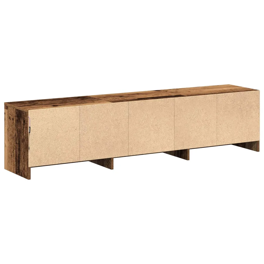Meuble TV Bois ancien 165 x 34 x 40 cm Bois d'ingénierie - 9