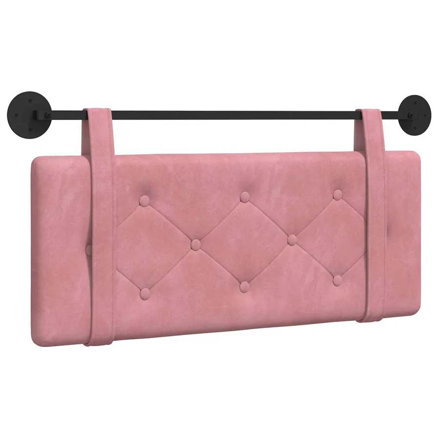 Tête de lit suspendue Rose Velours - 2