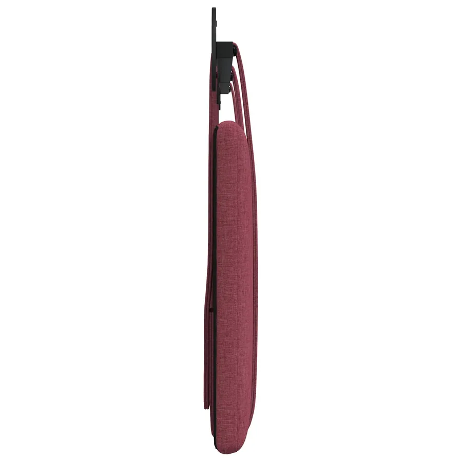 Tête de lit suspendue Bordeaux Tissu - 6