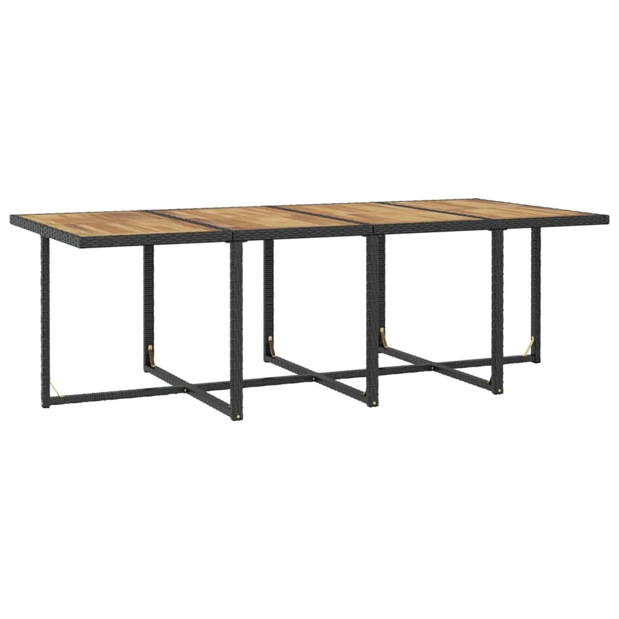 Ensemble à manger d'extérieur 13 pcs coussins Résine tressée - 7
