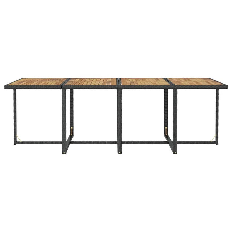 Ensemble à manger d'extérieur 13 pcs coussins Résine tressée - 8