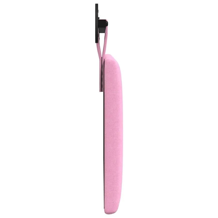 Tête de lit suspendue Rose Tissu - 6