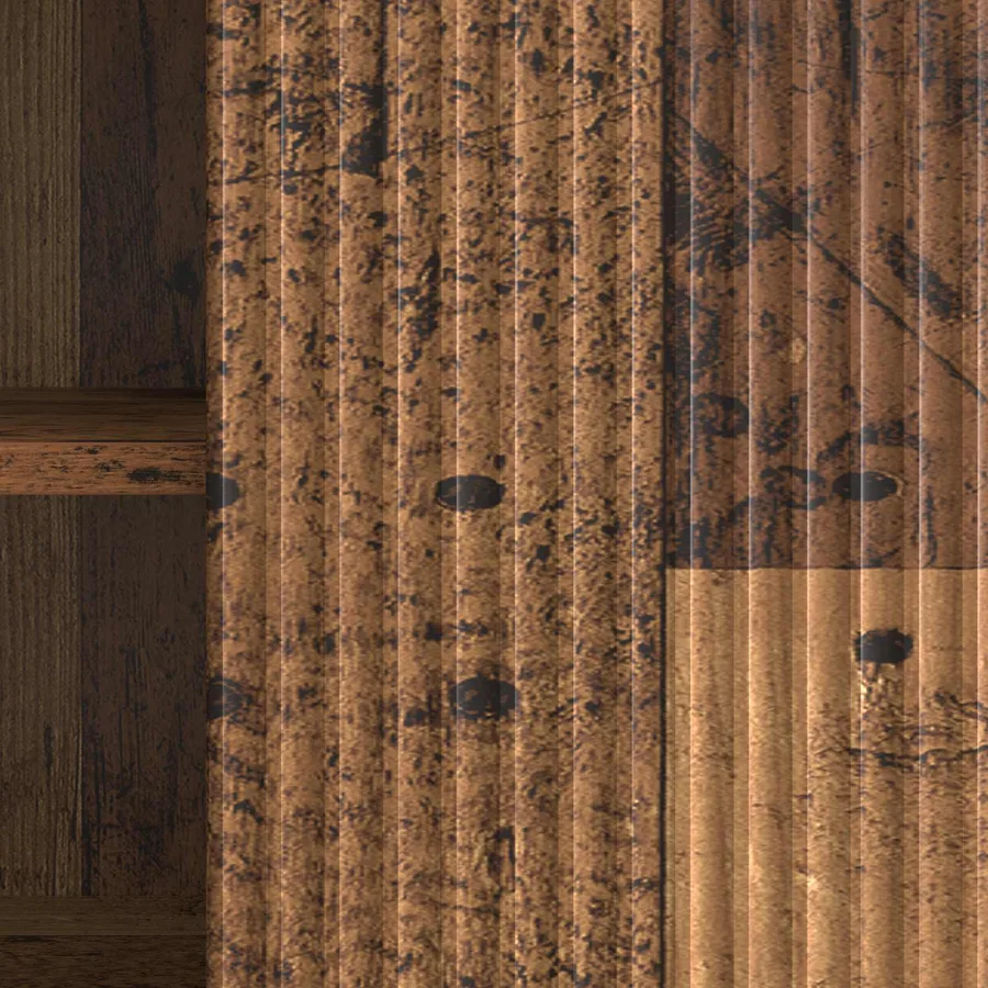 Meuble TV Bois ancien 150 x 31 x 50 cm Bois d'ingénierie - 10