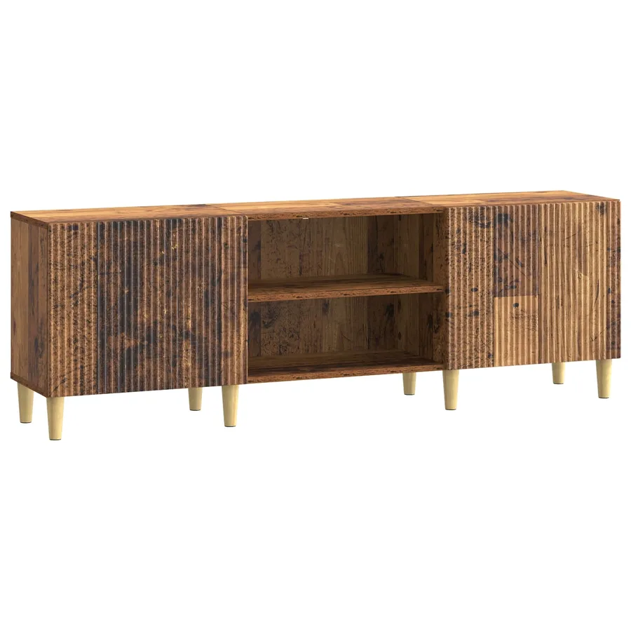 Meuble TV Bois ancien 150 x 31 x 50 cm Bois d'ingénierie - 2