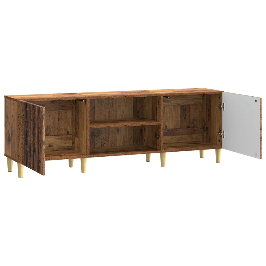 Meuble TV Bois ancien 150 x 31 x 50 cm Bois d'ingénierie - 5