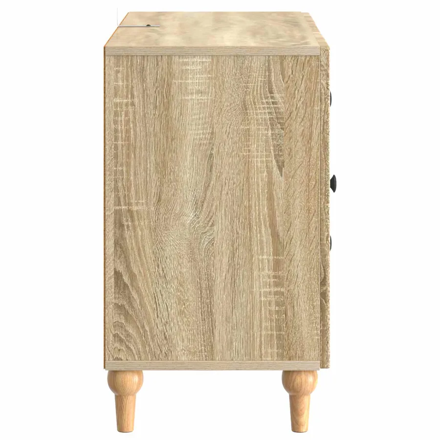 Meuble TV Chêne Sonoma 89 x 34,5 x 60 cm Bois d'ingénierie - 7