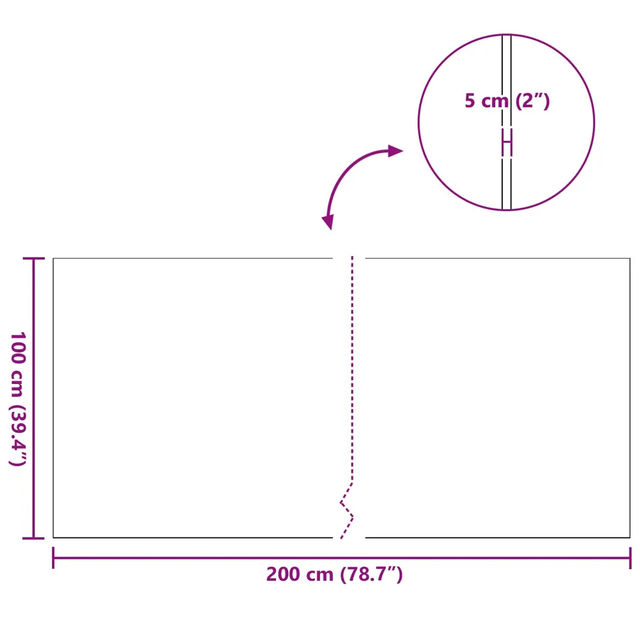 Gazon artificiel PP & PE - 10