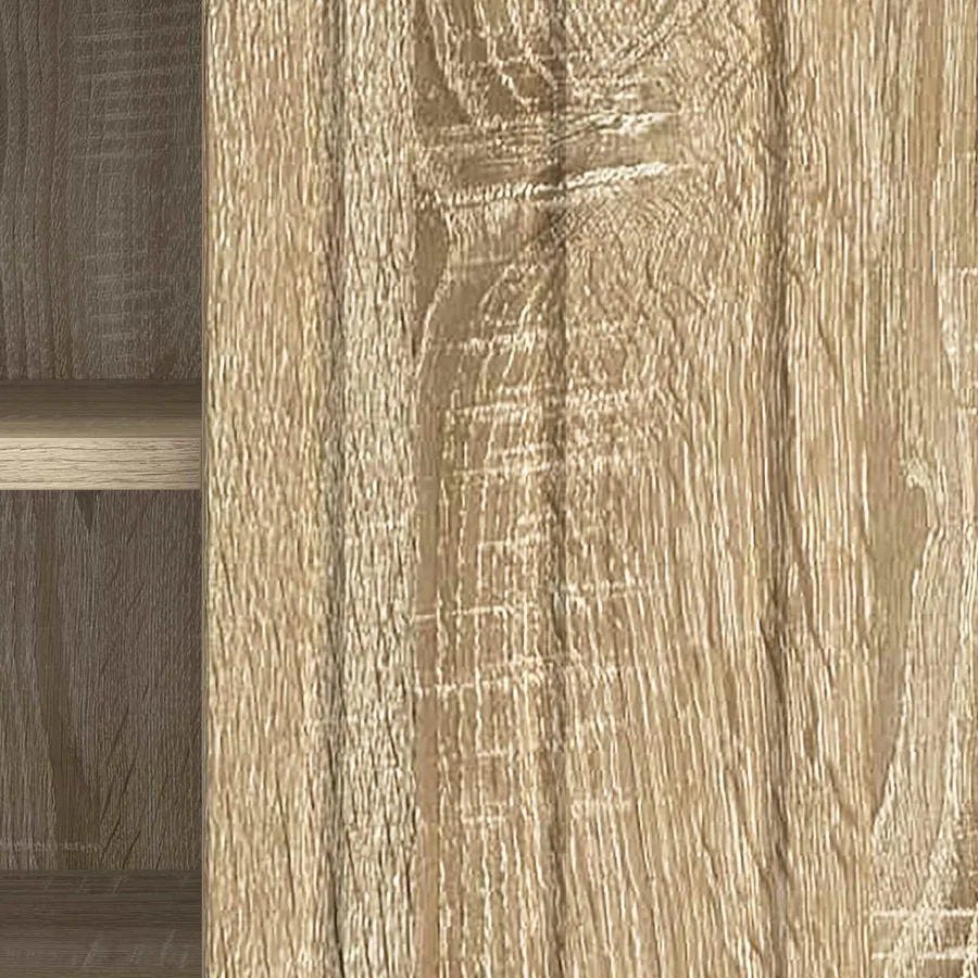 Meuble TV Chêne Sonoma 102 x 34,5 x 52 cm Bois d'ingénierie - 8