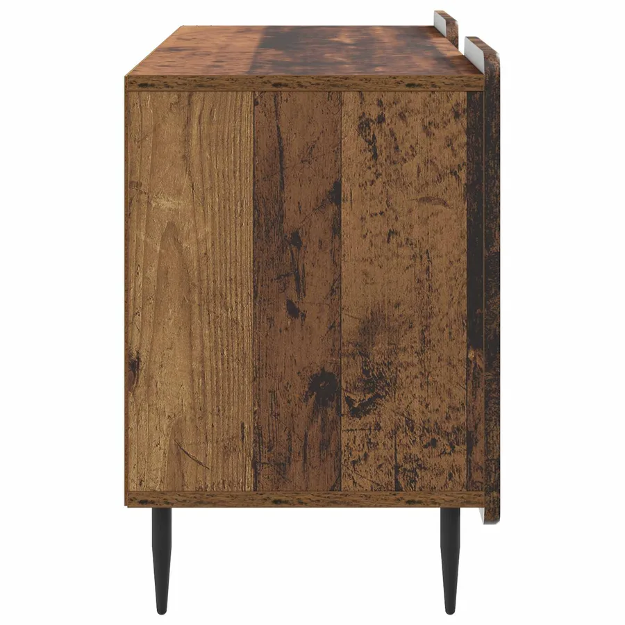 Meuble TV Bois ancien 102 x 34,5 x 52 cm Bois d'ingénierie - 7