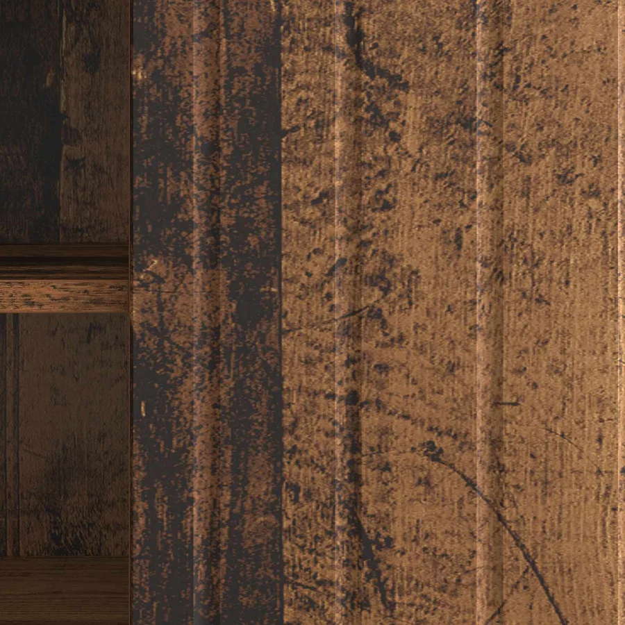 Meuble TV Bois ancien 102 x 34,5 x 52 cm Bois d'ingénierie - 8