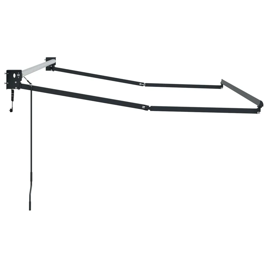 Cadre de store rétractable électrique Anthracite 3,5 x 2 m - 4