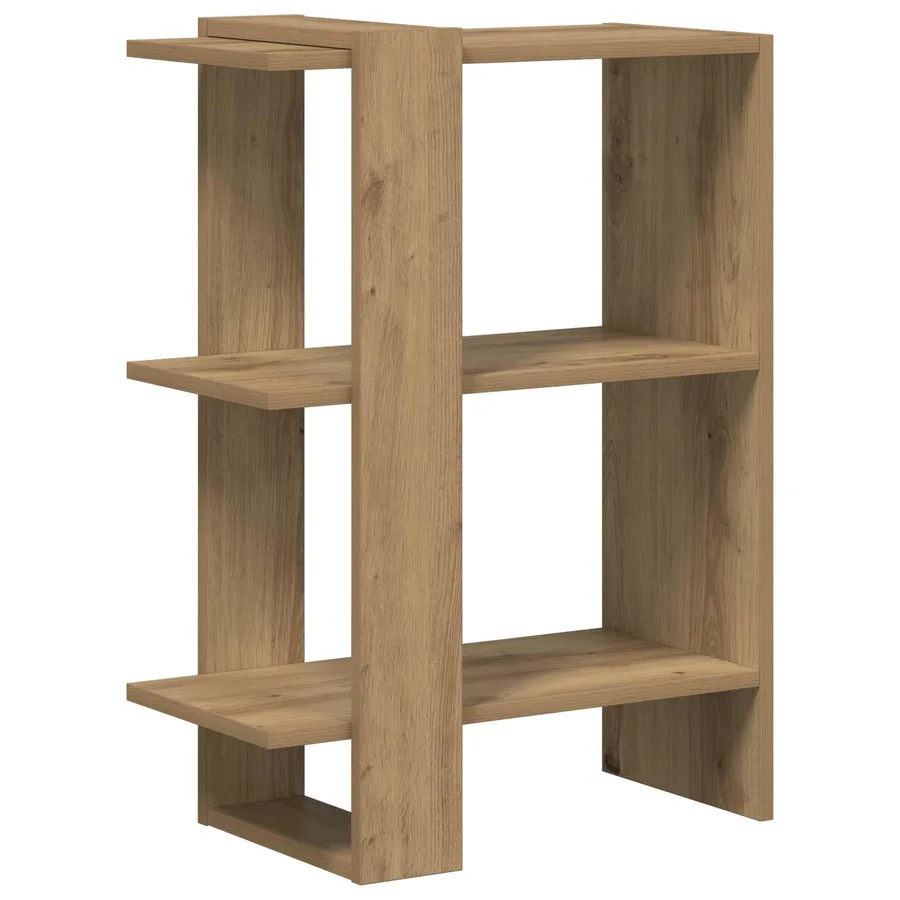 Étagère 2 niveaux 52 x 25 x 71,5 cm Bois d'ingénierie - 7