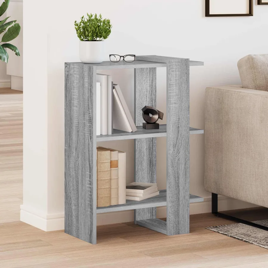 Étagère Gris Sonoma 52 x 25 x 71,5 cm Bois d'ingénierie - 4