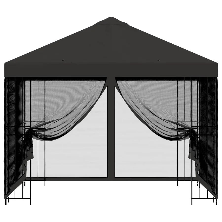 Abri de jardin avec parois 3 x 3 m Anthracite - 5