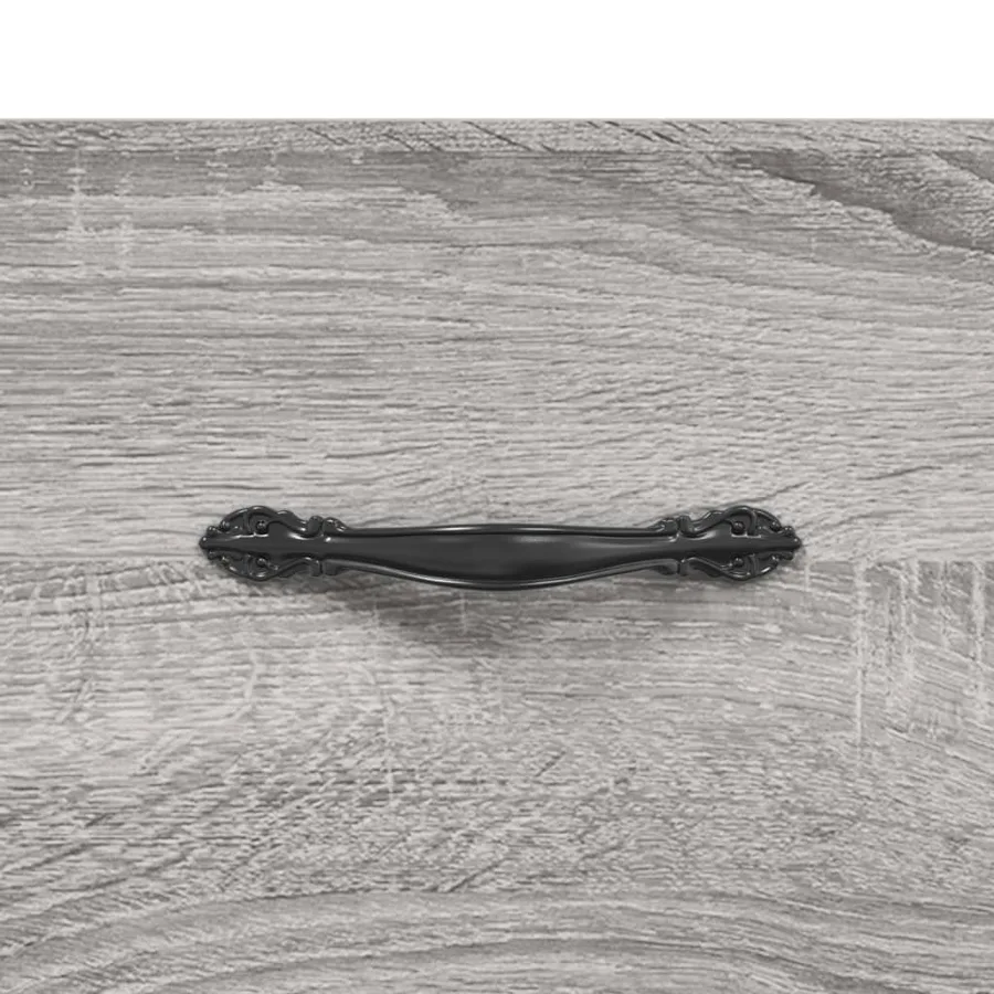 Table basse Sonoma gris 50x50x40 cm Bois d'ingénierie - 9
