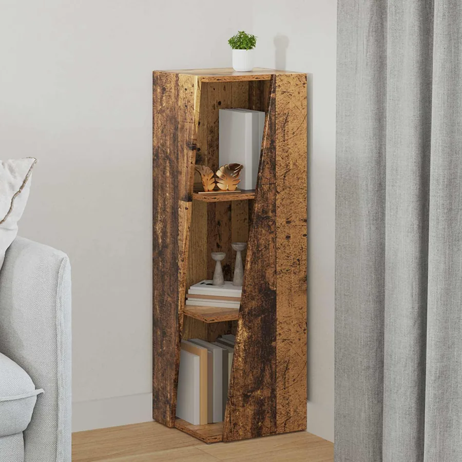 Étagère latérale Bois ancien 33 x 32 x 100,5 cm