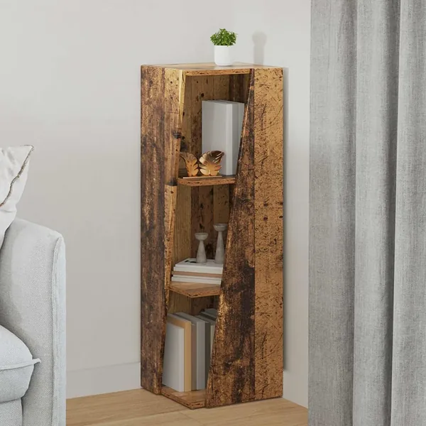 Étagère latérale Bois ancien 33 x 32 x 100,5 cm