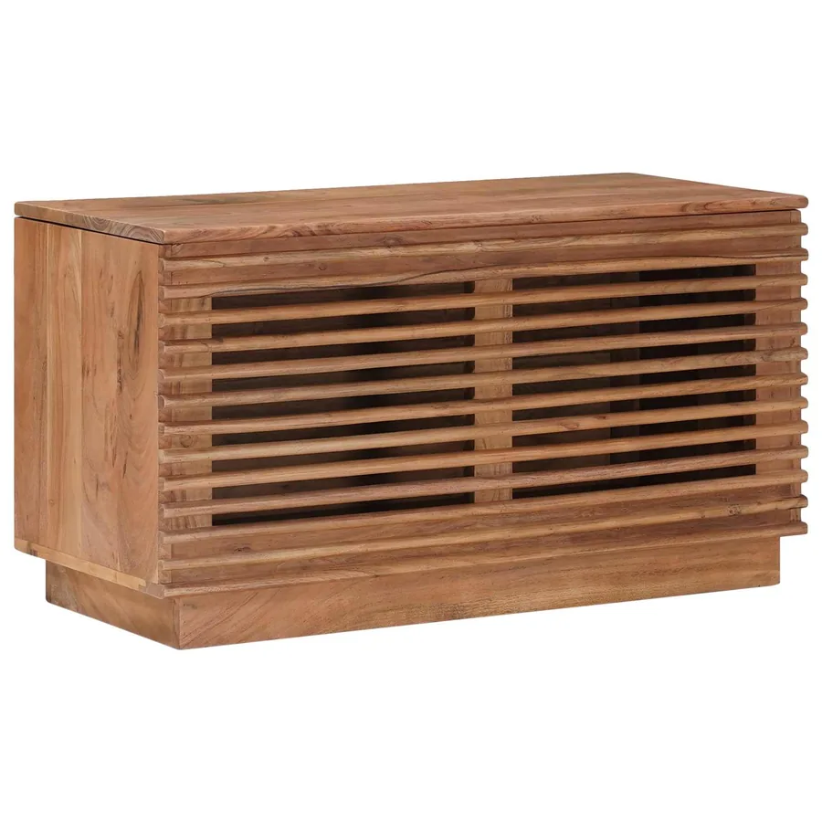 Boîte de rangement avec stockage Naturel 85 x 40 x 46 cm