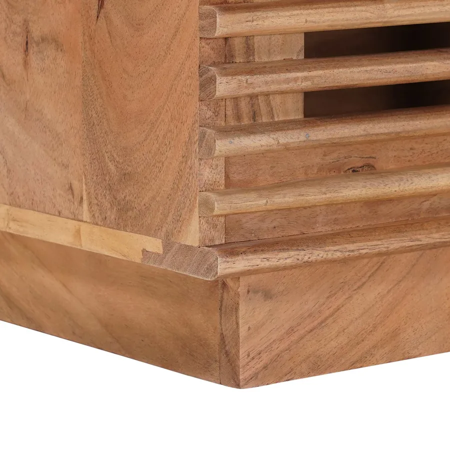 Boîte de rangement avec stockage Naturel 85 x 40 x 46 cm - 10