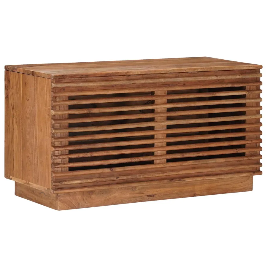 Boîte de rangement avec stockage Naturel 85 x 40 x 46 cm - 2