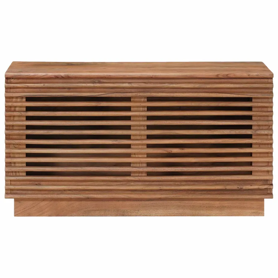 Boîte de rangement avec stockage Naturel 85 x 40 x 46 cm - 5