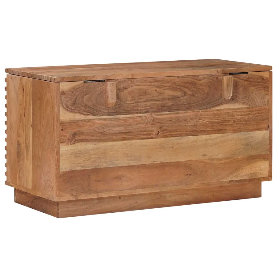 Boîte de rangement avec stockage Naturel 85 x 40 x 46 cm - 7