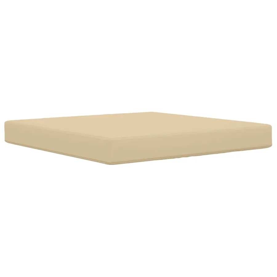 Coussin de canapé d'extérieur Beige 80 x 80 x 8 cm Polyester - 2