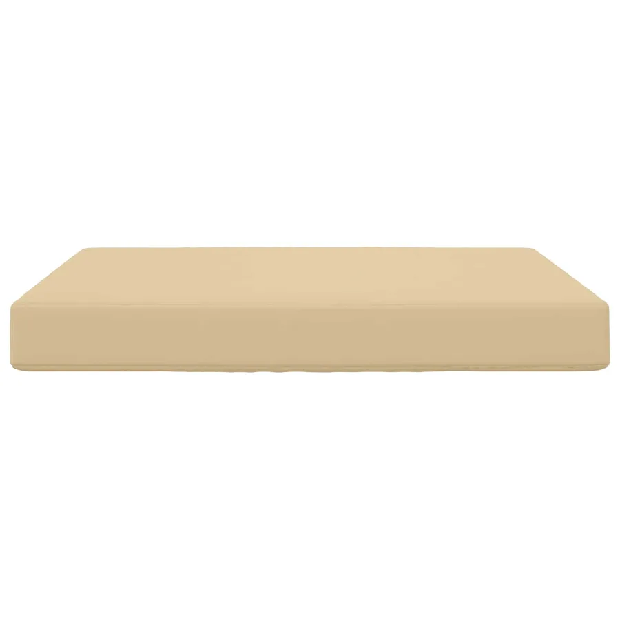 Coussin de canapé d'extérieur Beige 80 x 80 x 8 cm Polyester - 4