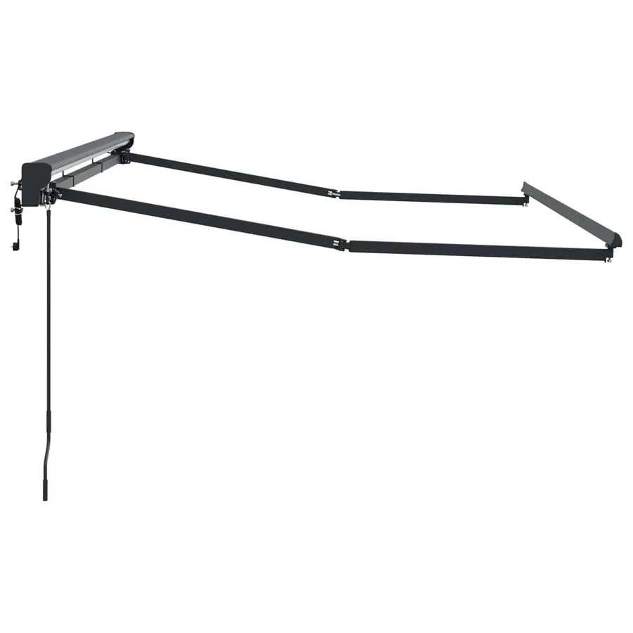 Cadre de store rétractable électrique Anthracite 2,5 x 2 m - 4