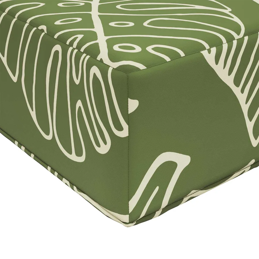 Coussin de canapé d'extérieur Modèle feuille 60 x 60 x 8 cm - 6