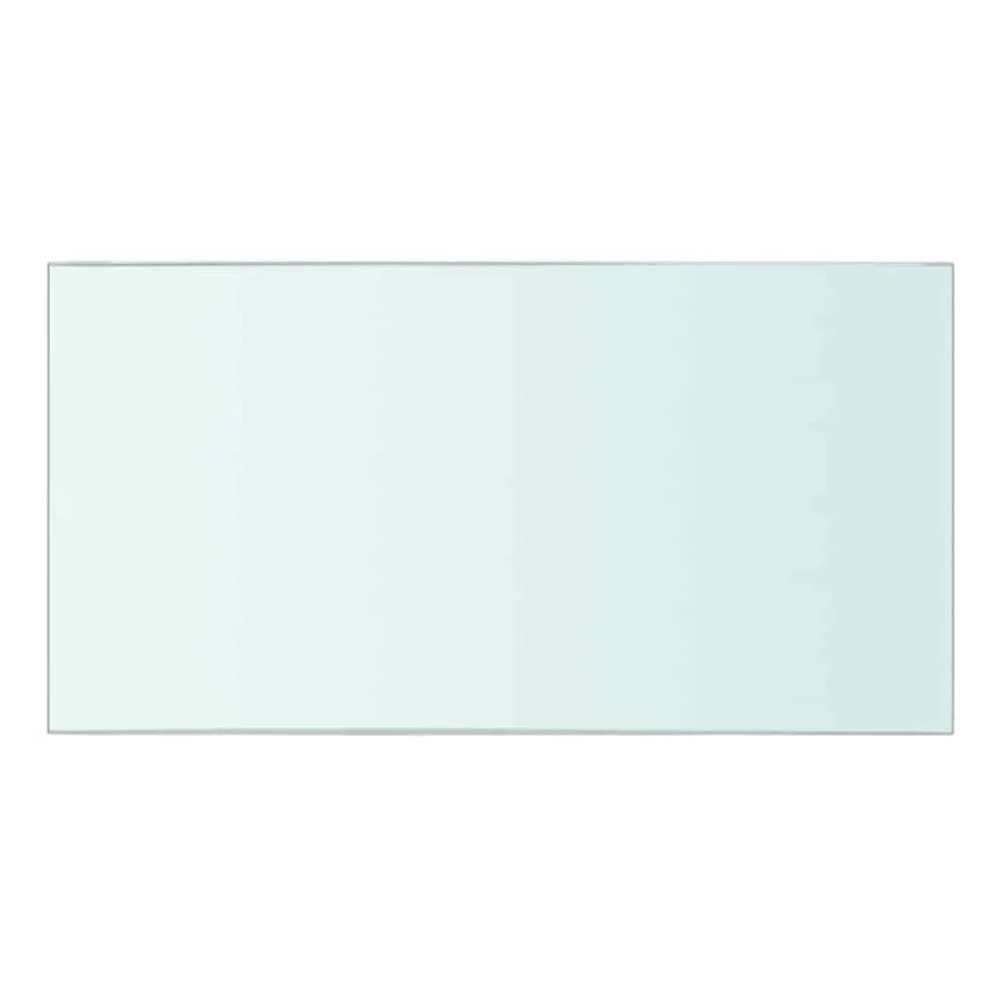 Panneaux d'étagère 2 pcs Verre Transparent 30 x 12 cm - 3